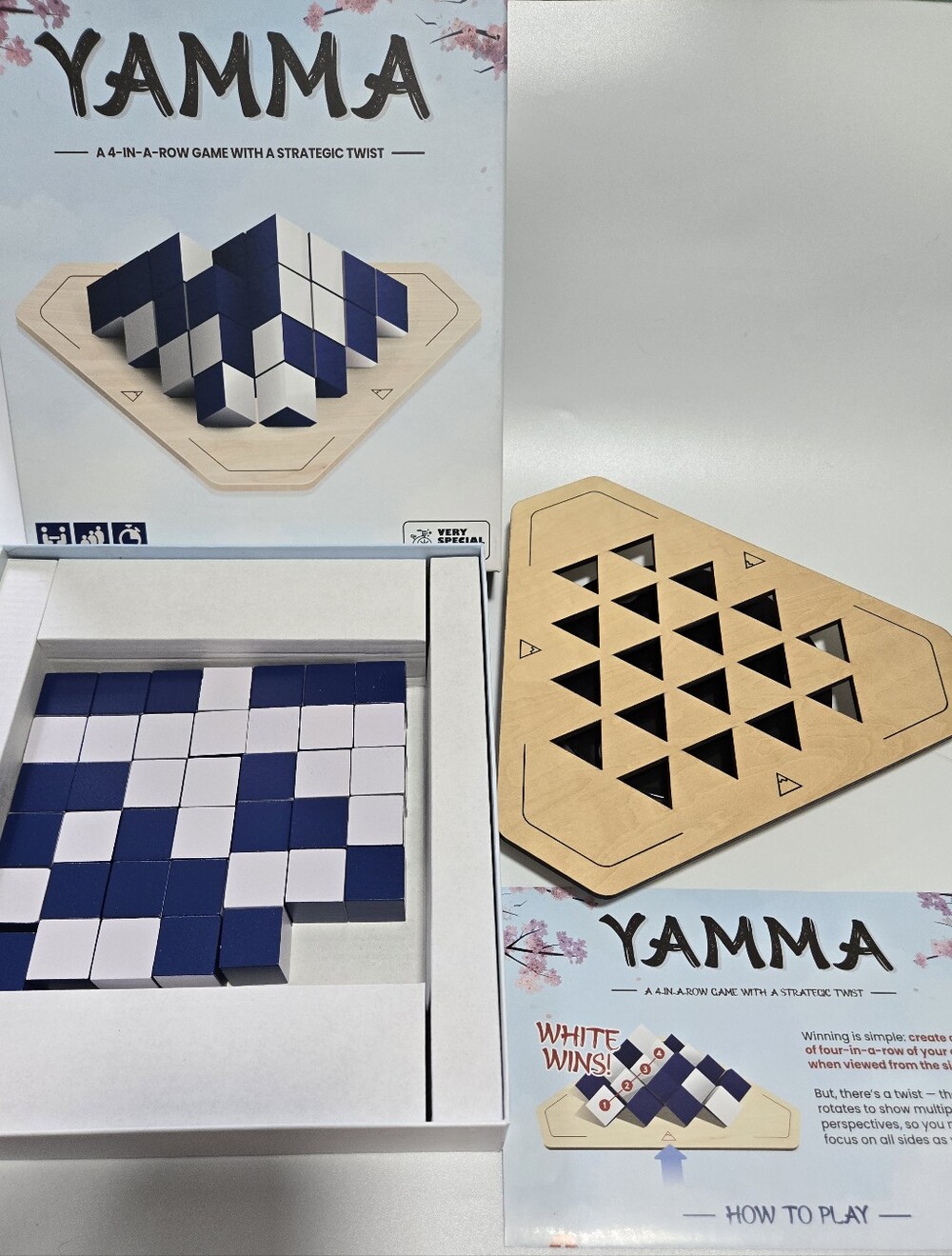 Yamma 4-in-a-Row Stacking Game Family Games Night